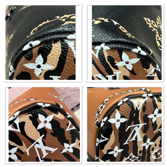 🎉 Authentic Louis Vuitton Monogram Giant Jungle Neverfull MM(No Pouch) - Picture 11 of 16